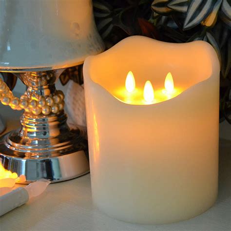 flickering wick candle co|flameless flickering moving flame candles.